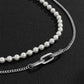 Double chain 'Pearl' - Superior Bracelets